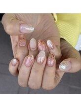 白べぇーっ 本店 湊町店/春ネイル