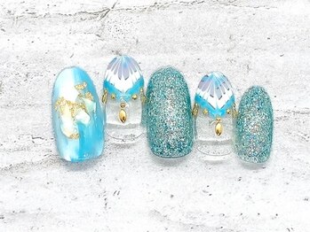 スーン(S∞N)/選べるデザイン定額ネイル￥7980