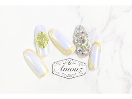 定額【テーマ:オーロラネイル】2