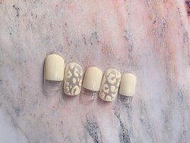 レオパードネイル　しずく