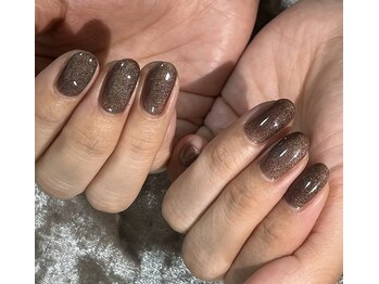 シェル(shell)/ブラウンワンカラー♪