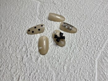 コサチ ネイル(Cosachi nail)の写真/【毎月デザイン更新が魅力】定額シンプル～豊富なデザインをご用意★初めての方にも◎
