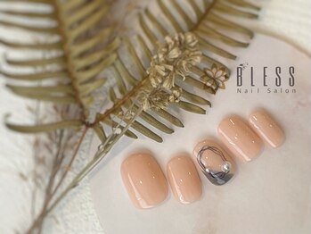 ブレス 仙台駅前本店(BLESS)/手描き風ネイル♪
