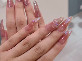 ネイルマジック 仙台一番町店(NAIL MAJIC)/チークワンホンネイル