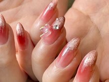 ビオトーププラス 銀座本店(bio tope+)/チークマグネットネイル銀座