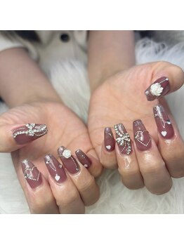 トゥインクルムーン(Twinkle Moon)/韓国ネイル