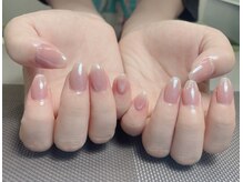 メオネイル(MEO NAIL)/オーロラミラーネイル