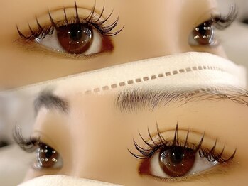 misel eyes【ミセルアイズ】まつ毛パーマ×マツエク【阿倍野/西田辺】/フラットラッシュ|120本