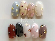 ノエム ネイルサロン(NOEM)の雰囲気（人気のホロ押し花フラワー★インスタnoem_nailsalonで検索）