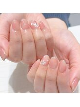 マーノ 津田沼ビート店/桜ネイル/ニュアンスネイル