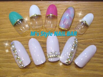 エムズスタイル ネイルバー(M's Style NAIL BAR)/定額デザイン