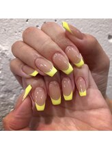 ネイルアンドボディケアサロン ミリミリ(milimili)/フレンチネイル￥8800