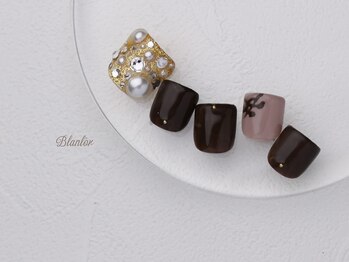 ネイルサロン ブランロール 白金店(Nail Salon Blanl'or)/FOOTキラキラスイーツネイル