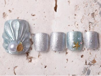 アイネイルズ 吉祥寺店(I nails)/人魚の鱗フット[吉祥寺]
