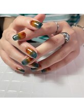 プリュネ(Prune)/ブラウン/ブルー/グリーン