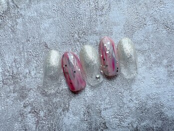 ミテソロ(mi tesoro)/2024年5月定額ネイル 6600