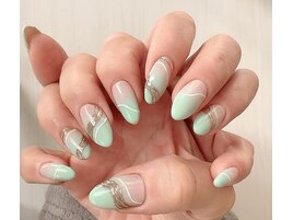 カラーグラデーションネイル