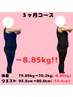 ９０日で運動なし最後のダイエットカウンセリング　1980円