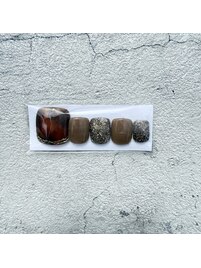 フット定額一本アート