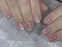 ネイルズバー 新宿店(Nails Bar)/ピンクシャイニーネイル