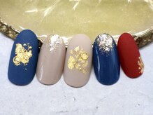 ロシェ(Rocher)/お正月ネイル/Rocher