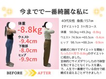 福山整骨院/40代ダイエット実績