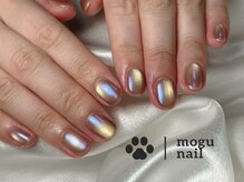 モグネイル(Mogunail)/水光ネイル /冬ネイル