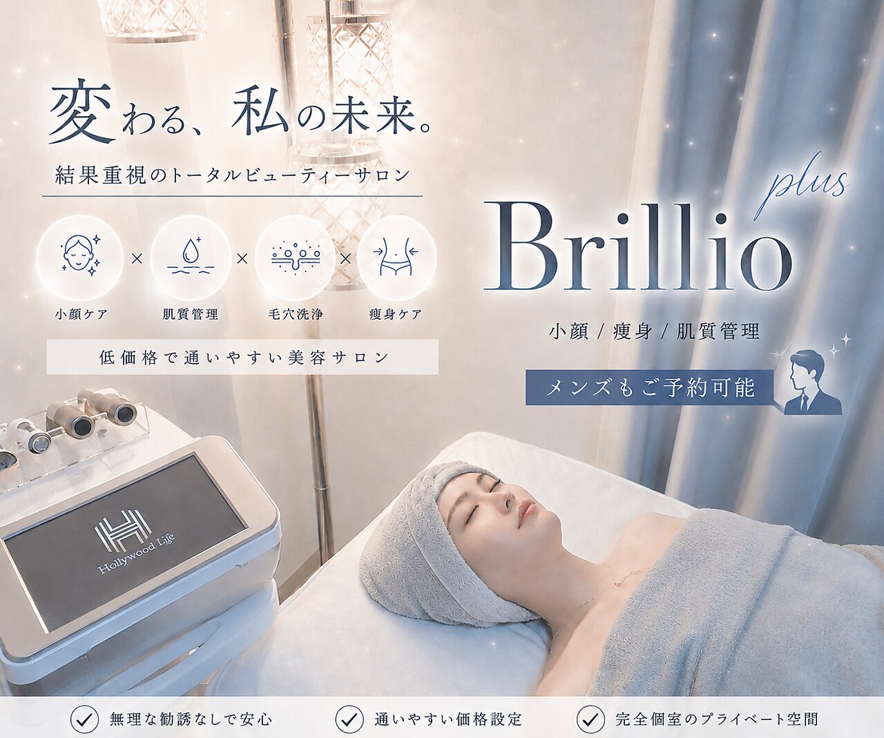 水玉リフティング 京都に関するエステサロン Brillio plus 四条烏丸店