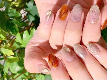 ネイルズ ララ(nails Lala)/秋ニュアンス