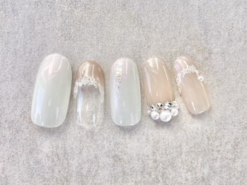 フミ(FMI)/【2023/6月】 ブライダルネイル