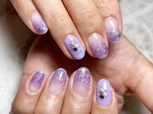 レディグリッター(Lady glitter)/キラキラパープルサマー