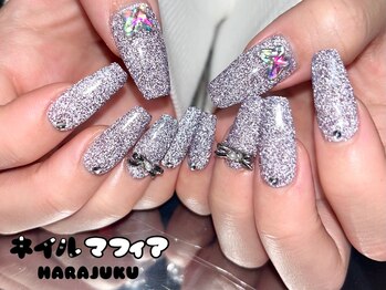 ネイルマフィア 原宿(NAIL MAFIA)/フラッシュ/長さだし