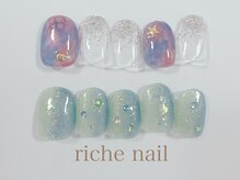 リッシュネイル 新百合ヶ丘店(riche nail)/トレンドデザインコース