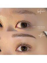 ノン(Non.)/マツパ上下×眉ワックス