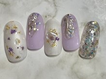 ブルゴーニュ(Bourgogne)/Springネイル