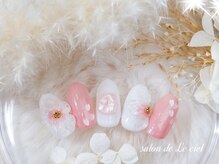 サロン ドゥ ル シエル(salon de Le ciel)/ぷっくり桜nail