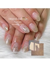 はあとねいる 八戸ラピア店/ツイードネイル