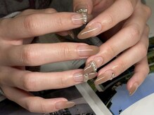 アース コアフュールボーテ 長野上田店(EARTH Coiffure beaute')/ビジューネイル¥8900～