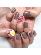 サニーサイドアップ ネイル(Sunny SideUp nail)/Lunch Time