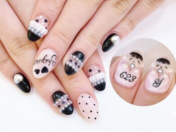 ネイルコレクション ピンク(Nail Collection Pink)/ジェル放題+キャラ:延長追加