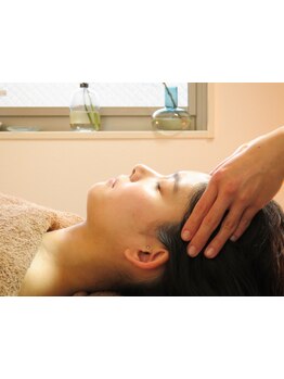 ヘッドスパで癒されたい