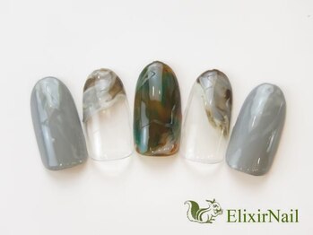 エリクサーネイル 心斎橋(Elixir Nail)/定額aシンプル/クーポン使用