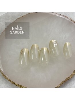 ネイルズガーデン(NAILS GARDEN)/ミラーグラデ