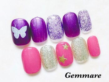 ジェンマーレ 二子玉川店/蝶々ネイル