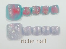 リッシュネイル 新百合ヶ丘店(riche nail)/Foot定額コース