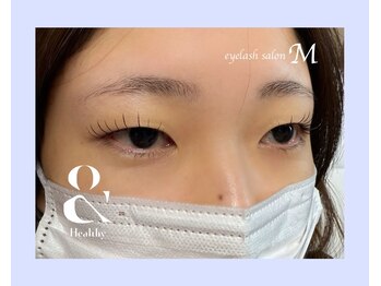 エム(M)/&healthy80本(マツエク＋パーマ)