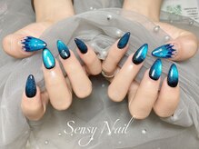 センシー ネイル スタジオ(Sensy Nail Studio)/2本アート持ち込み