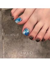 サンカリネイル バイ ヴァラ イオンモール新居浜店(sankari nail by VALLA)/韓国発VALLANAILフットネイル