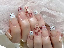 アンジュ(Ange)/【Ayaka】チェック×さくらんぼ