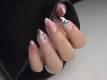 ニューネイル 池袋(NEW NAIL)/ちゅるんピンクミラー